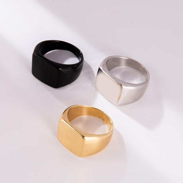 Hiphop metal finger ring