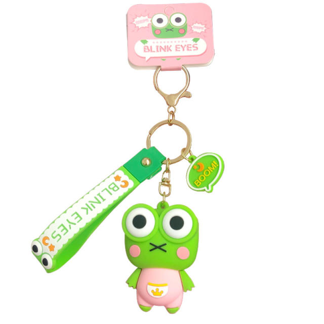 Cartoon frog doll cute keychain