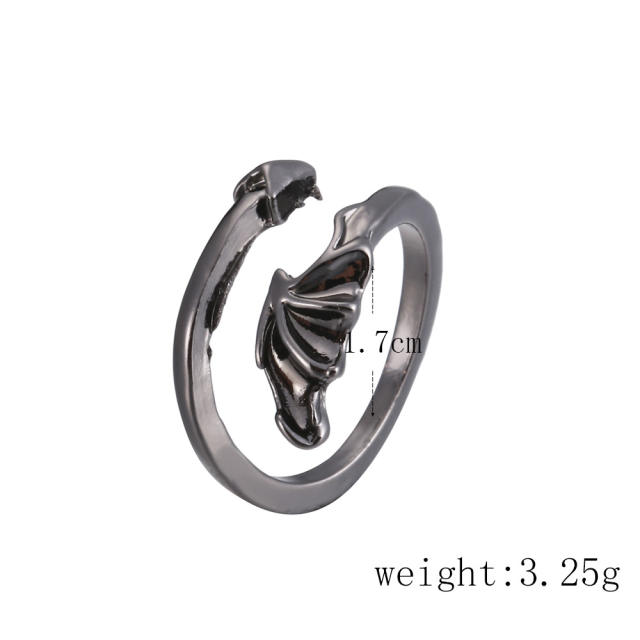 The devil open finger ring