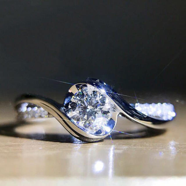 Classic diamond engagement rings