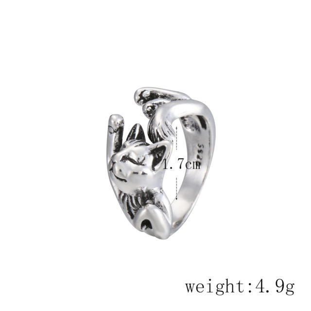 Cat-shaped ring