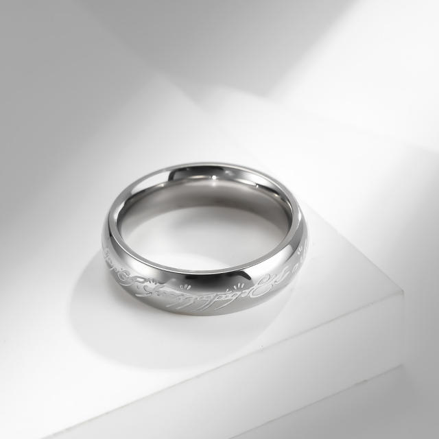Stainless steel luminous ring