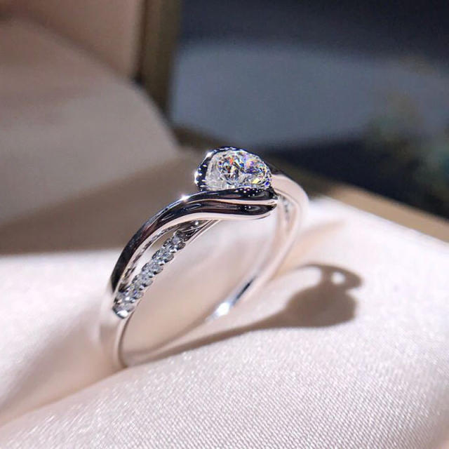 Classic diamond engagement rings