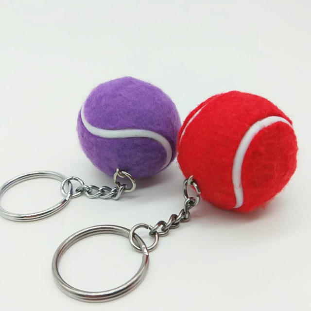 3.5cm tennis key chain