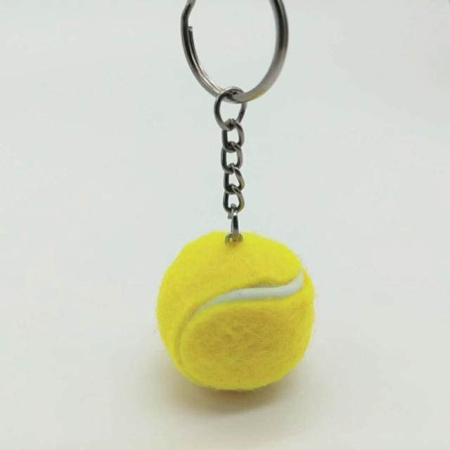 3.5cm tennis key chain