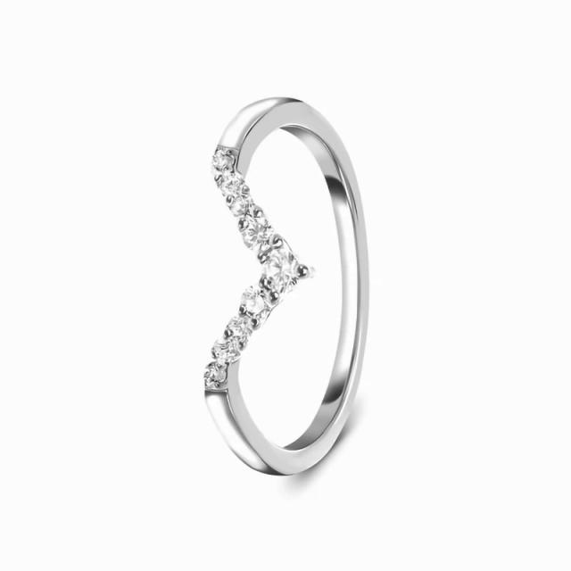 S925 sterling silver diamond rings