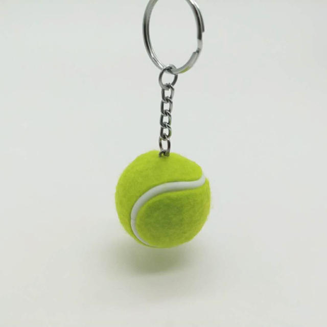 3.5cm tennis key chain