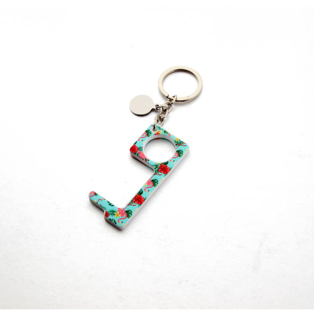 Door opener keychain