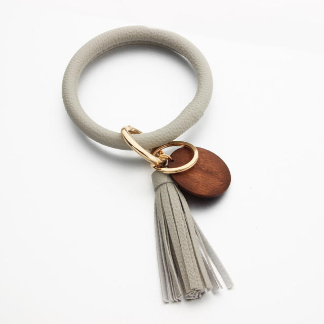 Tassel bracelet keychain