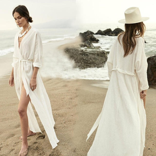 Cardigan swimsuit cover up
