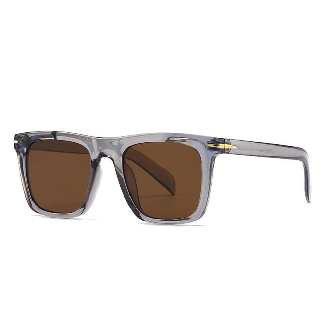 Modern square frame sun glasses