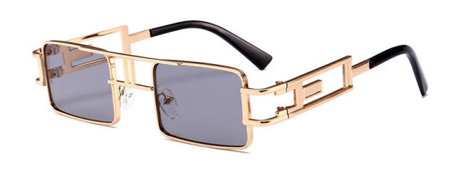 Metal frame sun glasses