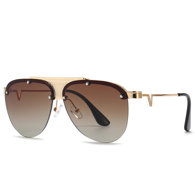 INS metal rim men's sunglasses