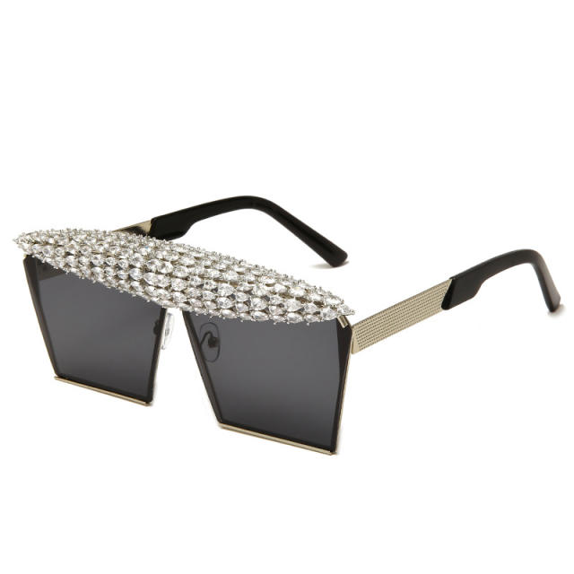 Fashion crystal sunglasses