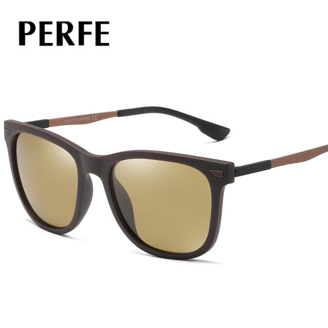 TR90 casual square shape mens sunglasses