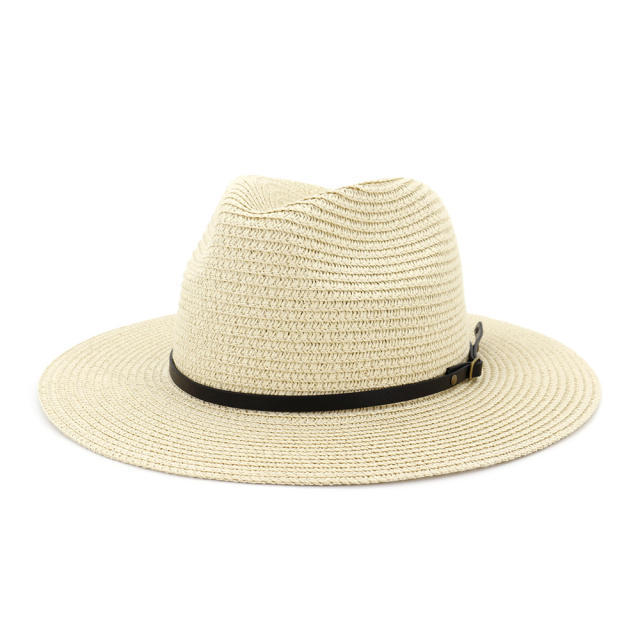 10 color straw fedora hat