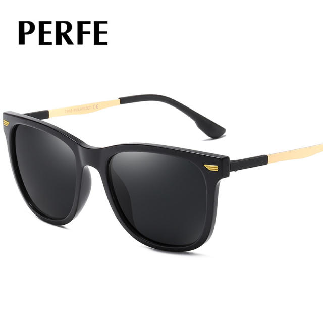 TR90 casual square shape mens sunglasses