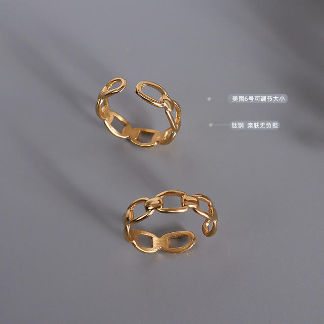 INS stainless steel hollow openning rings