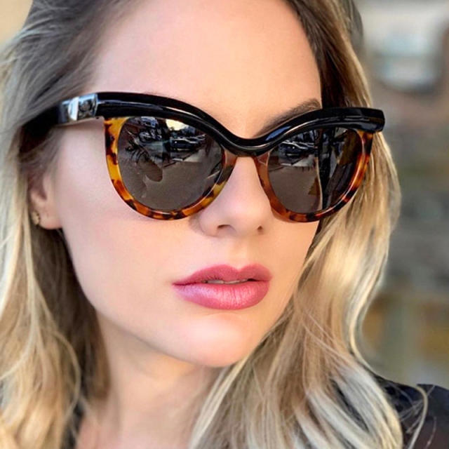 Popular cat eye shape sunglasses