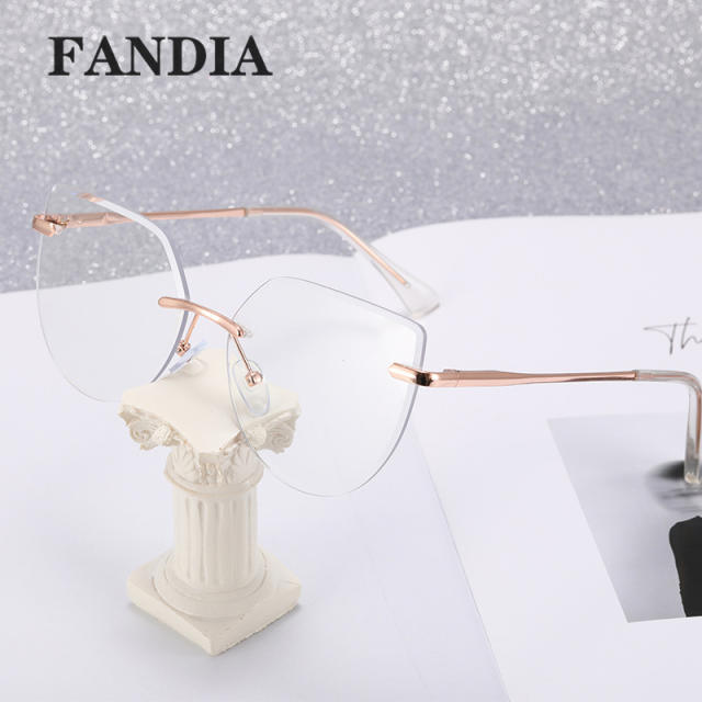 New design rimless reading glasses