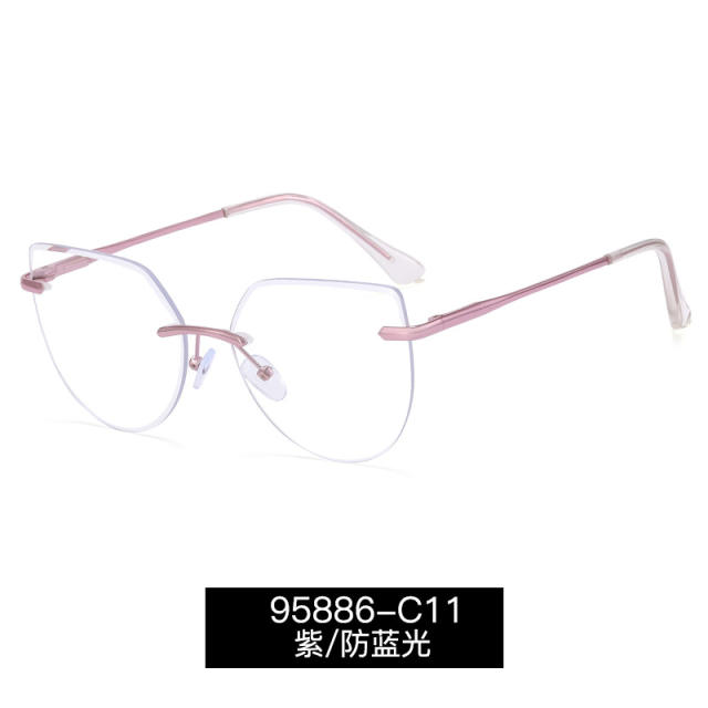 New design rimless reading glasses