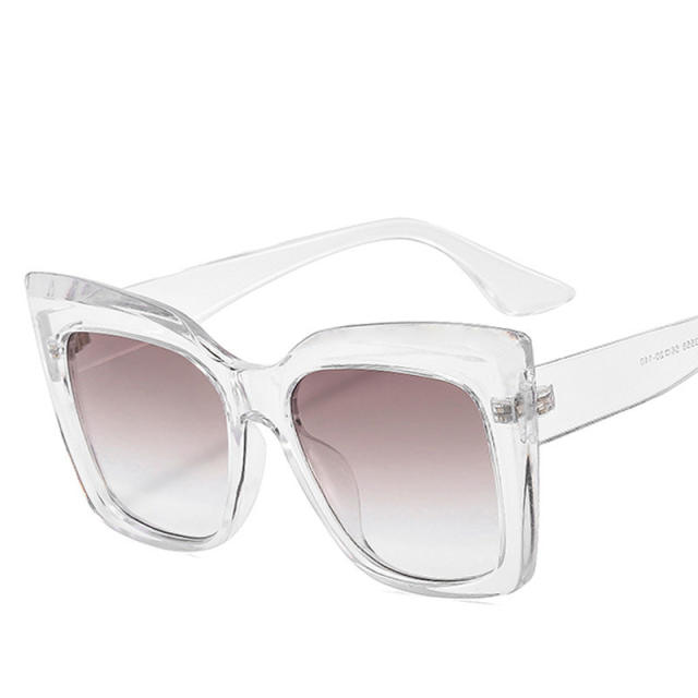 New design big rim women sunglasses