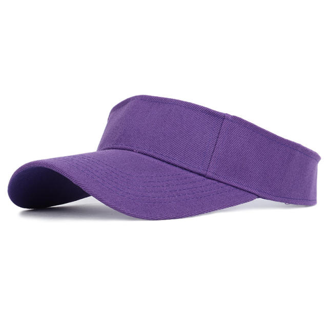 Summer outdoor plain color Visors