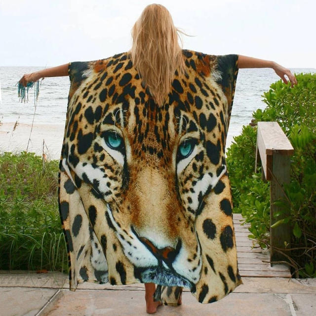 Tiger swimsuit cover up