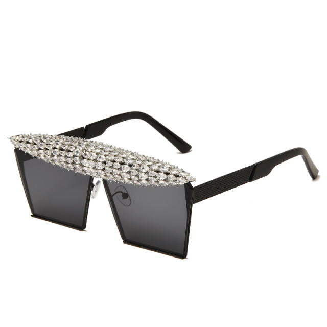 Fashion crystal sunglasses