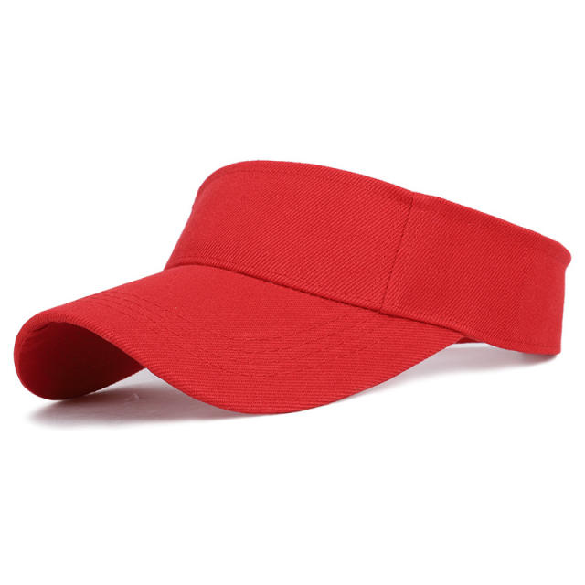 Summer outdoor plain color Visors