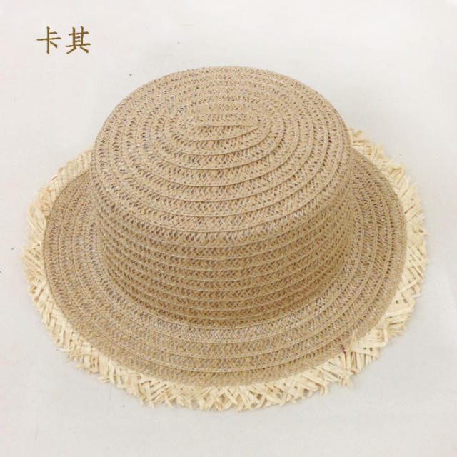 Straw boater hat