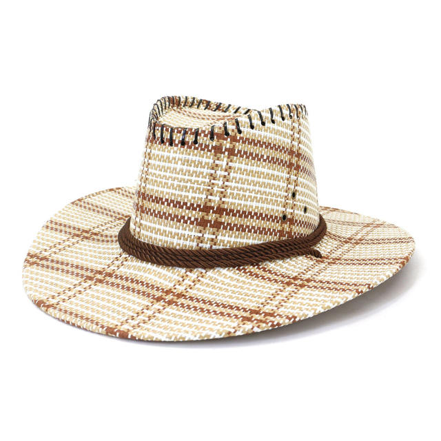 Elegant cowboy hat