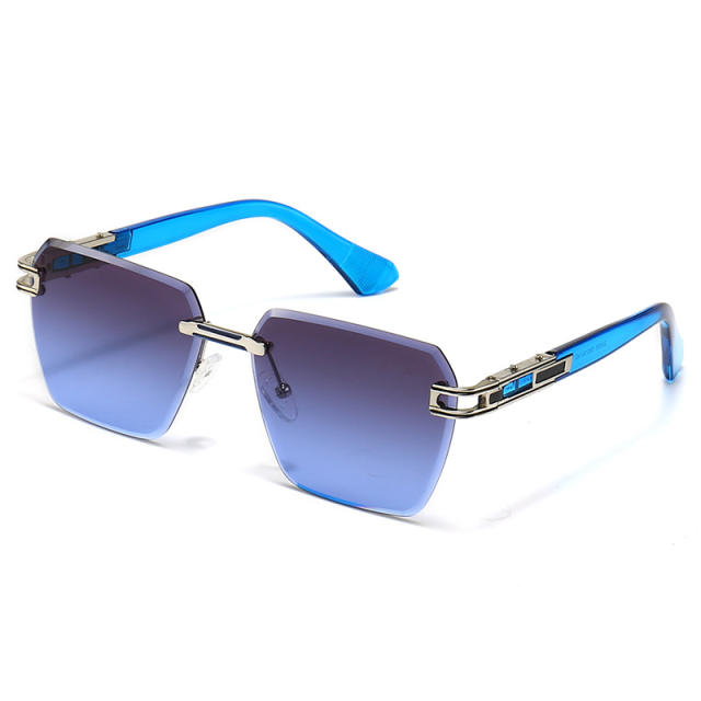 Vintage rimless sunglasses