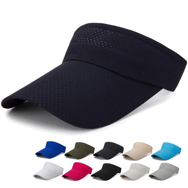 Solid color vizor sports Visors