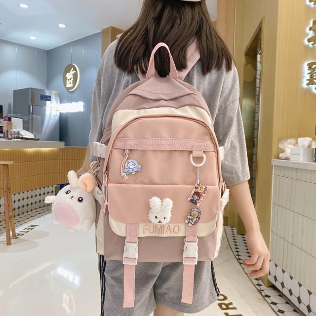 Korean fashion large capacity casual backpack