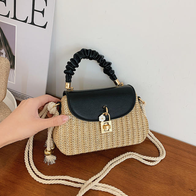 2022 summer straw handbag