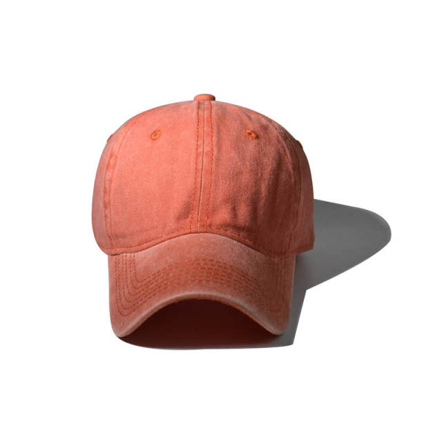 Solid color sport high ponytails baseball cap