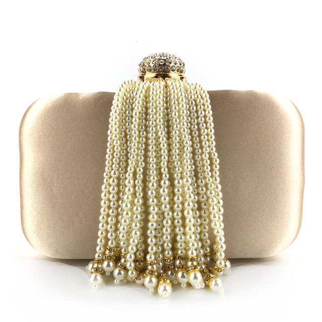 Pearl tassel evening bags