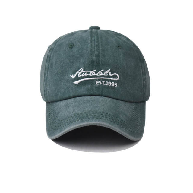 New letter embroidered cotton baseball cap