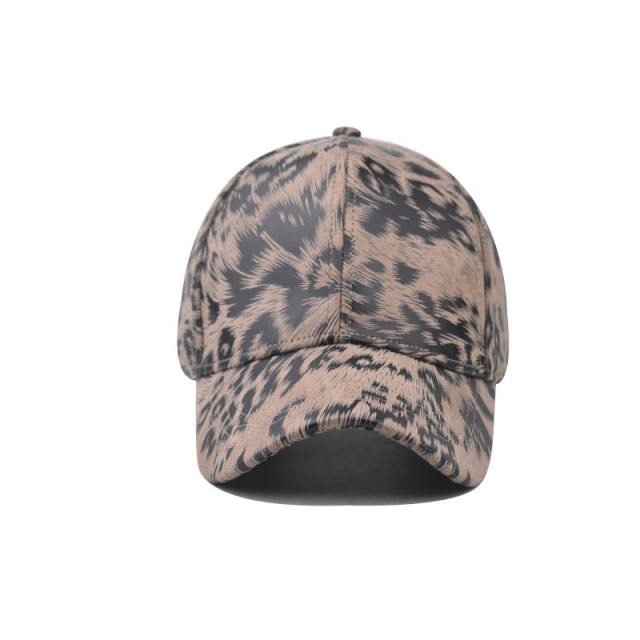 New Leopard cotton baseball cap