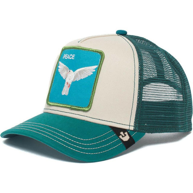 Animal baseball cap cartoon sunscreen mesh embroidery