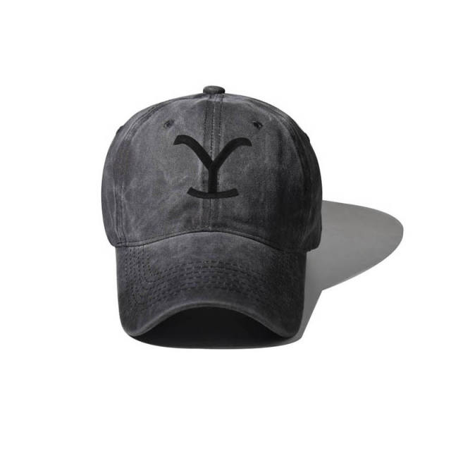 Crossover solid color high ponytails baseball cap