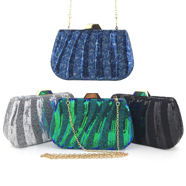 Sparkly sequins evening bags