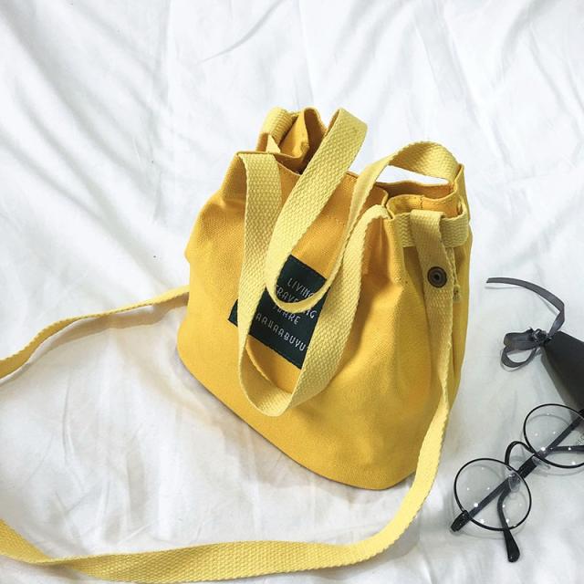 School design canvas shoulder bag