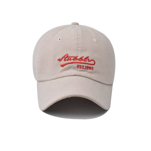 New letter embroidered cotton baseball cap