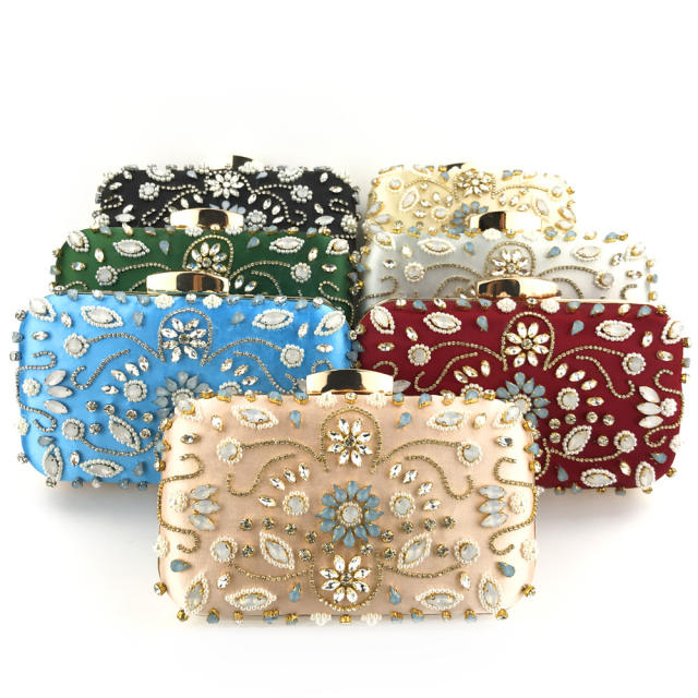 Crystal Pearl evening bags