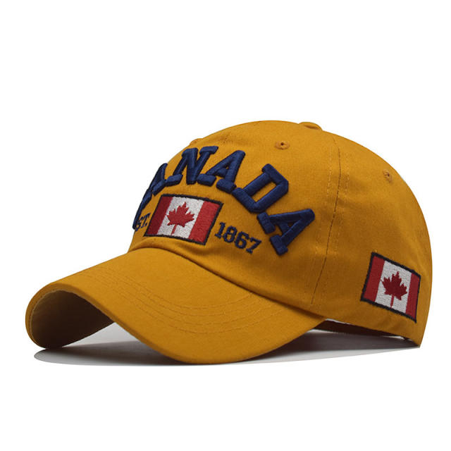 CANADA letter baseball cap