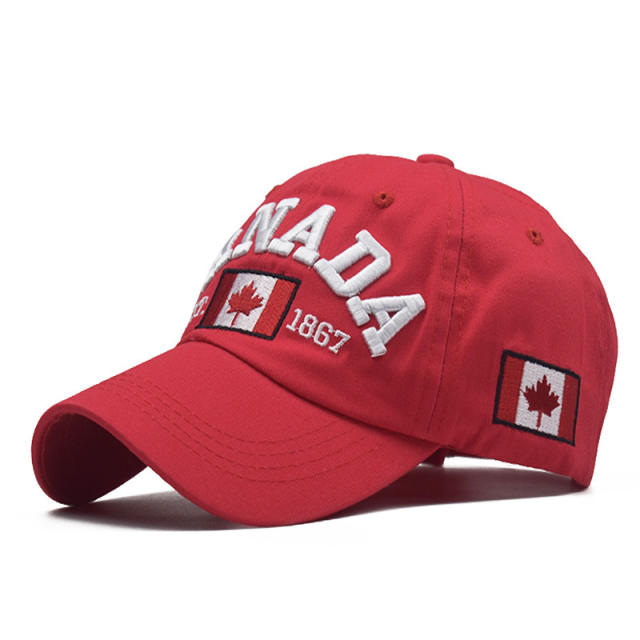 CANADA letter baseball cap
