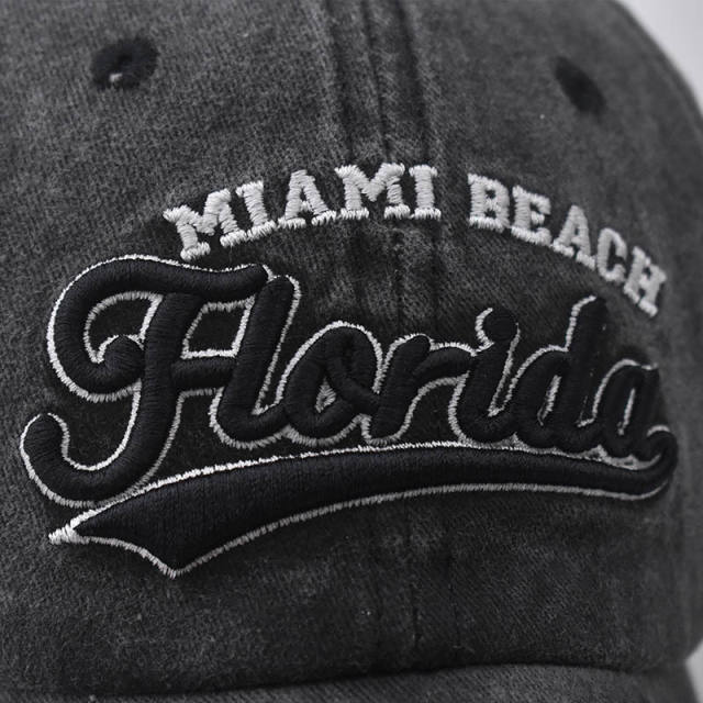 New Florida cotton baseball cap