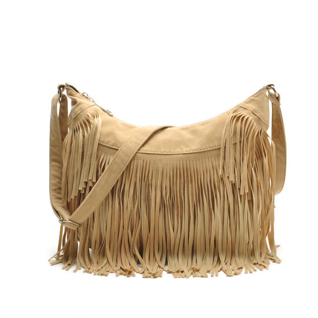 Hot sale tassel crossbody bag